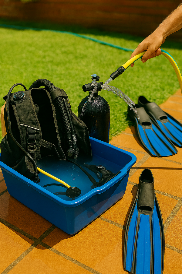 Popolna rutina vzdrževanja opreme po potapljanju: Vodnik za podaljšanje življenjske dobe