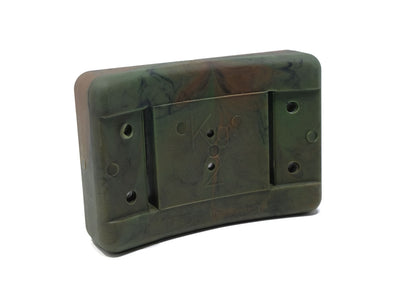 Utež 2kg gumirana camo